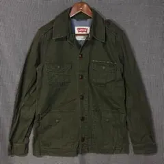 00s Levis ユーズド加工 ミリタリージャケット リーバイス Y2K