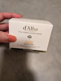 未開封　ダルバ　d'Alba Vita Toning Capsule Cream