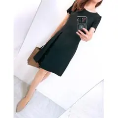 【美品✨】定価30,000円❤️アンタイトル ✨サイズ2✨ウールワンピース✨日本製