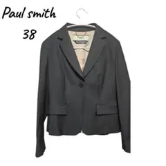 『美品』Paul Smith テーラードジャケット 38 グレー