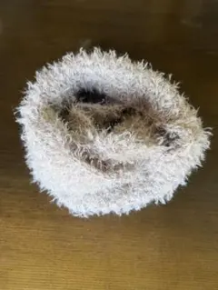 スヌード　薄い茶色