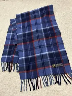 スコットランド製 ラムウールマフラー チェック ROBERTSON