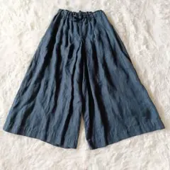 美品♪veritecoeur ヴェリテクール ハカマパンツ ワイド リネン