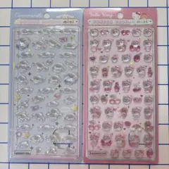 【正規品】ボンボンドロップシール キティ シナモロール【サンスター】