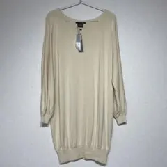 【TORRAZZO DONNA】 タグ付新品！アイボリー 長袖ニット M