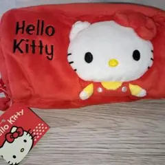 レア‼️ハローキティ　ぷっくりスクエアポーチ2010