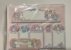 マイメロ ふせん　付箋　マイメロディ サンリオ　ノート　メモ　ペン　文房具　文具