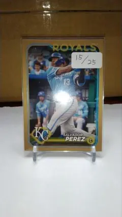 サルバドール・ペレス 15/25 トレーディングカード