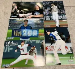 大谷翔平 日本ハムファイターズ 球団公式オフィシャルフォト 5枚セット