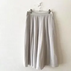 ☆【リフレクト】ガウチョパンツ 横ファスナー 前タック ウエスト後ろゴム 11