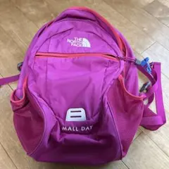 ノースフェイス　キッズ　リュック　ピンク