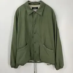 極美品】UNTRACE コーチジャケット ベージュ XL - メルカリ