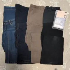 マタニティパンツ　ショーツ　セット