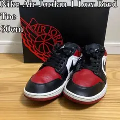 Nike Air Jordan 1 Low Bred Toe 30cm