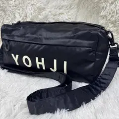 Y-3 FH9260 ロゴ ショルダーバッグ ブラック ナイロン ヨウジヤマモトのサムネイル