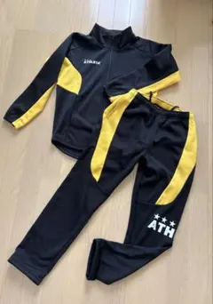 美品ATHLETA サッカー ジャージ 上下セット 150