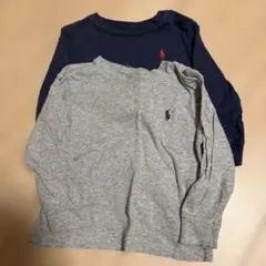 Ralph Lauren 長袖Tシャツ 2枚セット 12M