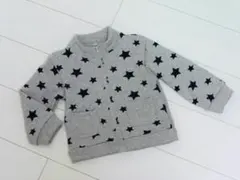 y57❤HYPERZONE　裏シャギースター柄ジップアップ　95❤