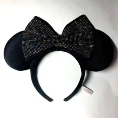 ミニーマウス ビジュー付きカチューシャ