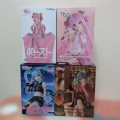 桜ミク 和風喫茶 さくらんぼ BPEV 桜ドレス ぬースト 8種 新品未開封