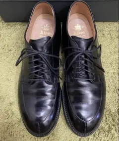 Alden 955 8D モンクストラップ シングルモンク カーフ ブラック