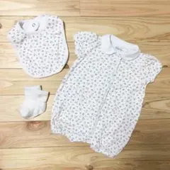 お値下げ＊ ラルフローレン 70 ロンパース&スタイ セット ＊