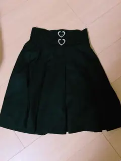 アンクルージュ ハートバックルスカート