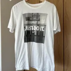 Nike JUST DO IT. ホワイト Tシャツ　Mサイズ