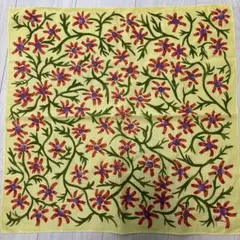 【美品】Sybilla（シビラ）花柄ハンカチ 大判