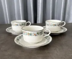 ノリタケ ivory china カップアンドソーサー 3客セット
