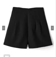 【即購入可能】ハイウエストタックショートパンツ[at1647]