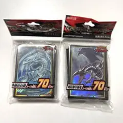 【未開封】遊戯王 ラッシュデュエル プロテクター 青眼の白龍 真紅眼の黒竜