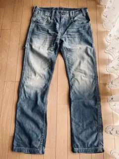 Levi's ワークデニム 504 PCL16B W34 シンチ ハンマーループのサムネイル