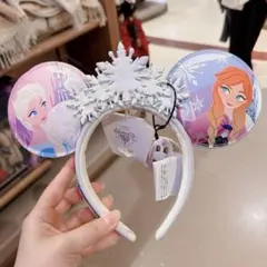 ◆パリディズニー◆アナと雪の女王 エルサ キラキラカチューシャ ヘアバンド