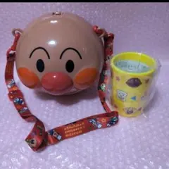 アンパンマン　ポップコーン入れ　小物入れ　　ショルダー　アンパンマンミュージアム