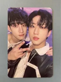 新品未使用⭐︎楽STAR⭐︎スキズ⭐︎ユニットトレカ バンチャン チャンビン