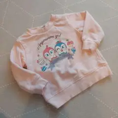 アポンマンガール トレーナー ピンク　ドキンちゃん　コキンちゃん