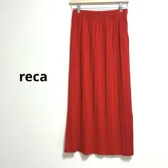 【美品】reca レカ　やみつきスカート　レッド Lサイズ