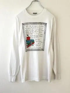 90s USA製 プリントロンT ネタ 古着 used ビンテージ