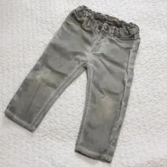 値下げ✴︎Bonpoint グレーデニム　18m ボンポワン　デニムパンツ
