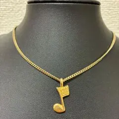 GIVENCHY ネックレス 音符 モチーフ ゴールドのサムネイル