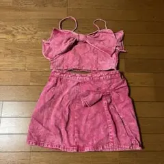 カウガール上下ピンク