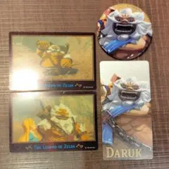 ゼルダの伝説 ブレワイ アニメイト カード 缶バッジ しおり ダルケル