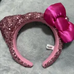 ユニバーサルスタジオジャパン　ハローキティ　カチューシャ　ピンク