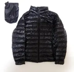 ユニクロ　ウルトラライトダウン　ジャケット　XL　黒　収納袋付き