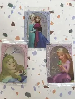 ディズニー キャラクターズ ウエハース 3点セット