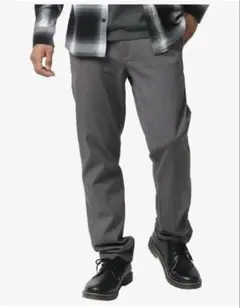 【新品✨️】MRU チノパン ストレッチスキニーパンツ XL ミディアムグレー