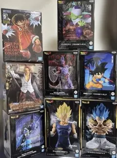 ジャンププライズフィギュアまとめ売り ドラゴンボール　ワンピース