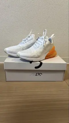 NIKE Air Max 270 ホワイト/オレンジ