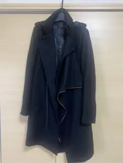 CIVARIZE ブラックアシンメトリックコートのサムネイル